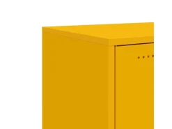 Clearance vidaXL Sideboard Senf 100,5x39x72 cm Stahl 846683 Gelb