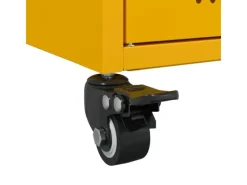 Clearance vidaXL Sideboard Senf 100,5x39x72 cm Stahl 846683 Gelb