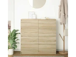 vidaXL Sideboard Sonoma-Eiche 100x35x99 cm Holzwerkstoff 3328491