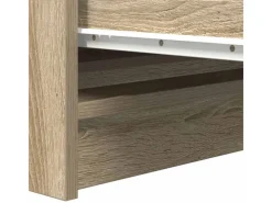 vidaXL Sideboard Sonoma-Eiche 100x35x99 cm Holzwerkstoff 3328491