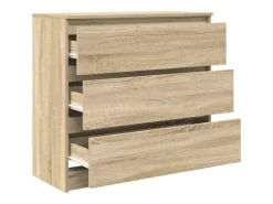Discount vidaXL Sideboard Sonoma-Eiche 80x35x76 cm Holzwerkstoff 861735 Sonoma Eiche