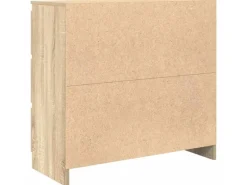 Discount vidaXL Sideboard Sonoma-Eiche 80x35x76 cm Holzwerkstoff 861735 Sonoma Eiche