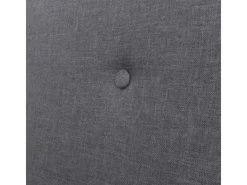 vidaXL 3-Sitzer Sofa Stoff Dunkelgrau Modell 3