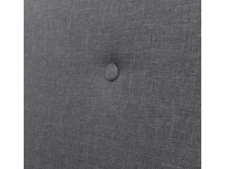 vidaXL 2-Sitzer Sofa Stoff Dunkelgrau Modell 3