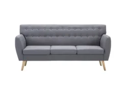 Online vidaXL 3-Sitzer-Sofa Stoff 172x70x82 cm Hellgrau