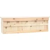 vidaXL Spatzenhaus 5-fach 68x15x21 cm Tannenholz