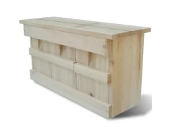 vidaXL Spatzen-Nistkasten 44 x 15,5 x 21,5 cm