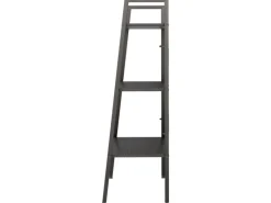 Best vidaXL Standregal mit 3 Böden Schwarz 56x35x108 cm