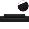 New vidaXL Stretch Sofahusse 4-Sitzer Schwarz Polyester-Jersey