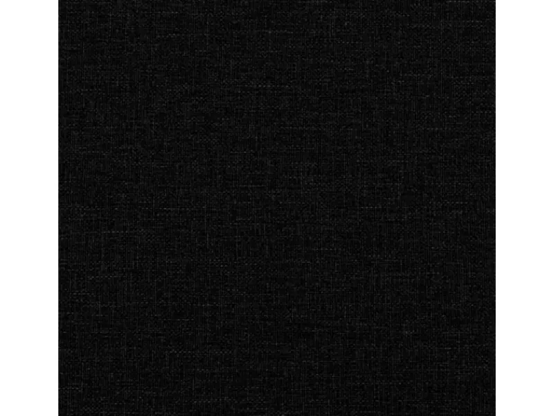 vidaXL Tagesbett Ausziehbar Schwarz 90x200 cm Stoff1898346