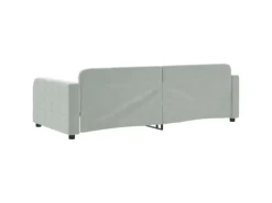 Clearance vidaXL Tagesbett Hellgrau 90x200 cm Samt1851836