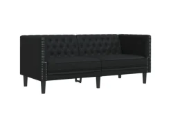 vidaXL 3-Tlg Chesterfield-Sofa-Set Kunstleder 3209267
