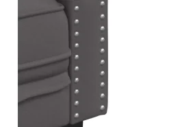 Best vidaXL 3-Tlg Chesterfield-Sofa-Set Kunstleder 3209270 Grau