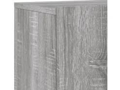 vidaXL 5-Tlg Wohnwand Grau Sonoma Holzwerkstoff 3216469