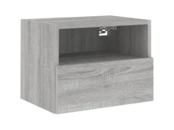 vidaXL 5-Tlg Wohnwand Grau Sonoma Holzwerkstoff 3216544