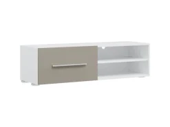 Outlet vidaXL 5-Tlg Wohnwand mit LED-Beleuchtung Holzwerkstoff 3324233 Steingrau