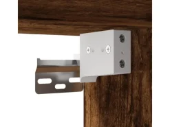 vidaXL 8-Tlg Wohnwand mit LED-Beleuchtung Räuchereiche Holzwerkstoff 3216637 Raucheiche