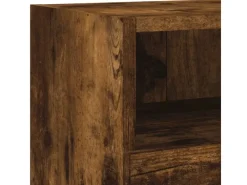 Online vidaXL 5-Tlg Wohnwand Räuchereiche Holzwerkstoff 3216543