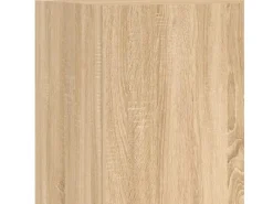 vidaXL 5-tlg. Wohnwand Sonoma-Eiche Holzwerkstoff Modell 3