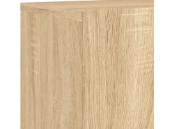 vidaXL 5-tlg. Wohnwand Sonoma-Eiche Holzwerkstoff Modell 3