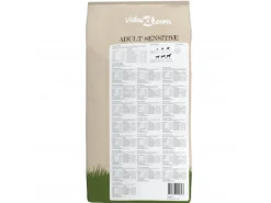 vidaXL Trockenfutter für Hunde Adult Sensitive Lamb & Rice 15 kg 170491
