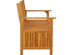 Clearance vidaXL Truhenbank 148 cm Massivholz Akazie