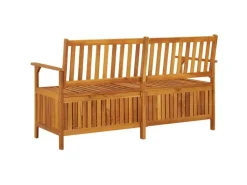 Clearance vidaXL Truhenbank 148 cm Massivholz Akazie