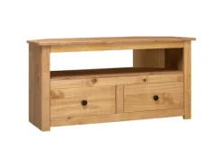 vidaXL TV-Eckschrank 93 x 49 x 49 cm Massivholz Panama-Kiefür