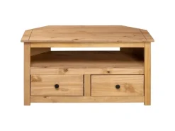vidaXL TV-Eckschrank 93 x 49 x 49 cm Massivholz Panama-Kiefür