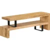 vidaXL TV-Lowboard Massivholz Mango