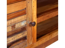 Hot vidaXL TV-Schrank Altholz Massiv 120x30x40 cm