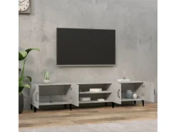 vidaXL TV-Schrank Betongrau 180x31,5x40 cm Holzwerkstoff