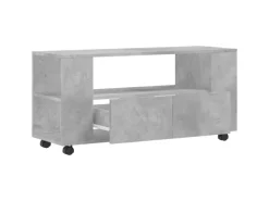vidaXL TV-Schrank Betongrau 102x34,5x43 cm Holzwerkstoff