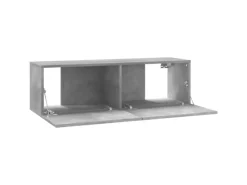 vidaXL TV-Schrank Betongrau 100x30x30 cm Holzwerkstoff