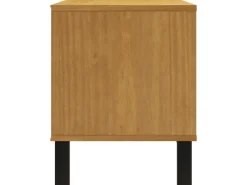 Online vidaXL TV-Schrank FLAM 110x40x50 cm Massivholz Kiefür Modell 1