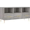 Discount vidaXL TV-Schrank Grau Sonoma 102x36x50 cm Holzwerkstoff Modell 9