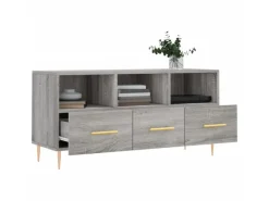 Discount vidaXL TV-Schrank Grau Sonoma 102x36x50 cm Holzwerkstoff Modell 9