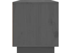Clearance vidaXL TV-Schrank Grau 140x35x40 cm Massivholz Kiefür