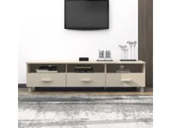 Sale vidaXL TV-Schrank HAMAR Honigbraun 158x40x40 cm Massivholz Kiefür