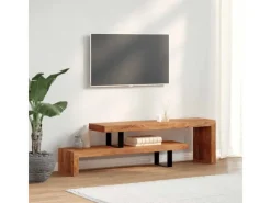 New vidaXL TV-Schrank Massivholz Akazie 244583