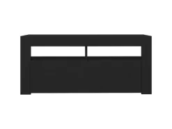 Clearance vidaXL TV-Schrank mit LED-Beleuchtung Schwarz 90x35x40 cm