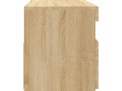 Best vidaXL TV-Schrank mit LED-Leuchten Sonoma-Eiche 60x35x40 cm