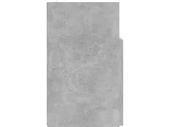 vidaXL TV-Schrank mit LED-Leuchten Betongrau 120x30x50 cm