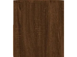 vidaXL TV-Schrank mit LED-Leuchten Braun Eichen-Optik 90x35x40 cm Modell 2