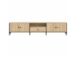 vidaXL TV-Schrank mit Schublade Sonoma-Eiche 200x25x44cm Holzwerkstoff