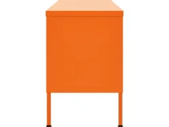 vidaXL TV-Schrank Orange 105x35x50 cm Stahl