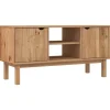 Hot vidaXL TV-Schrank OTTA 113,5x43x57 cm Massivholz Kiefür