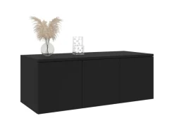 Discount vidaXL TV-Schrank Schwarz 80x34x30 cm Holzwerkstoff