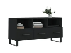 vidaXL TV-Schrank Schwarz 102x36x50 cm Holzwerkstoff Modell 3