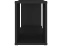 vidaXL TV-Schrank Schwarz 60x24x32 cm Holzwerkstoff